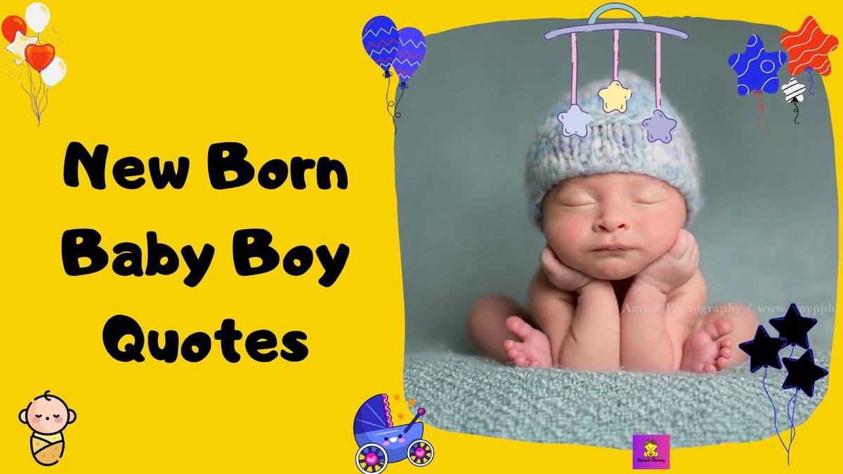 'Video thumbnail for New Born Baby Boy Quotes kaveesh mommy'