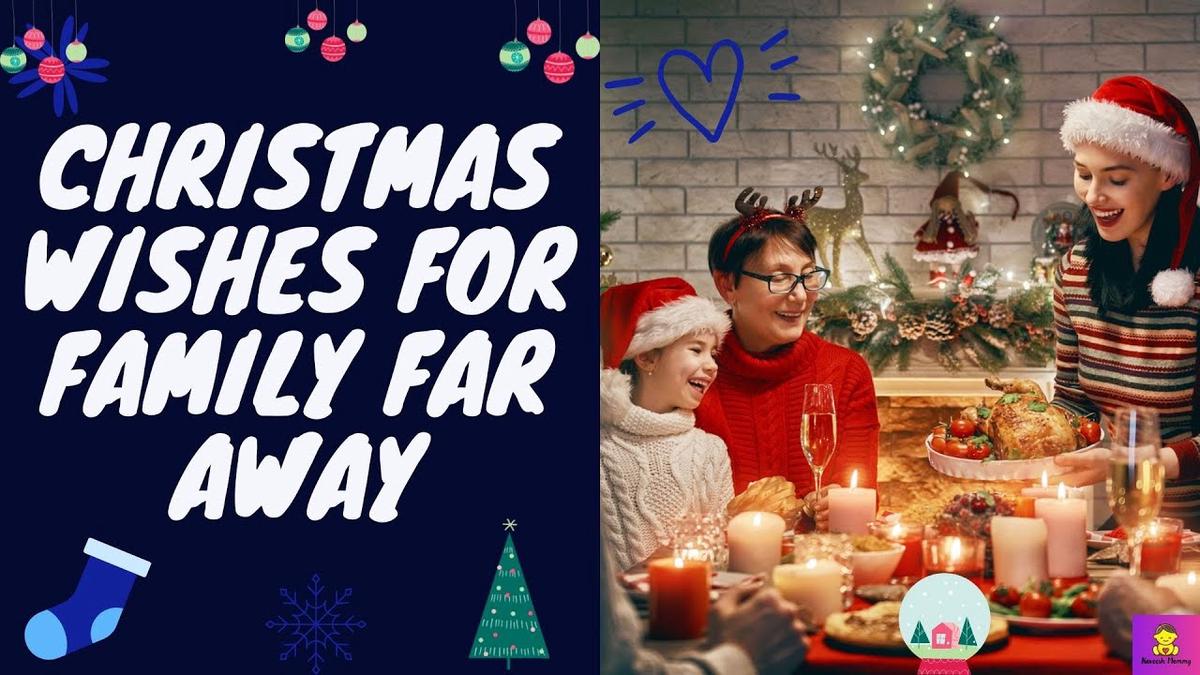 'Video thumbnail for Christmas Wishes for Family Far Away: KAVEESH MOMMY'