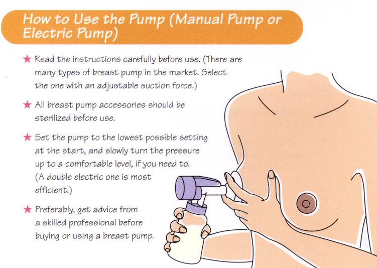 How to use pump “manual pump and electronic pump”?