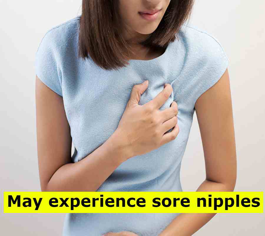 May experience sore nipples (1)