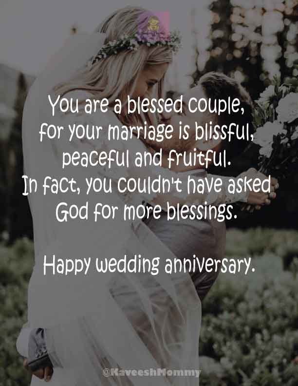 50+ Blessed Christian Wedding Anniversary Wishes (WITH IMAGES) - The ...