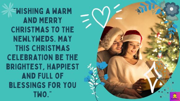First Christmas married card message: kaveesh mommy -10
