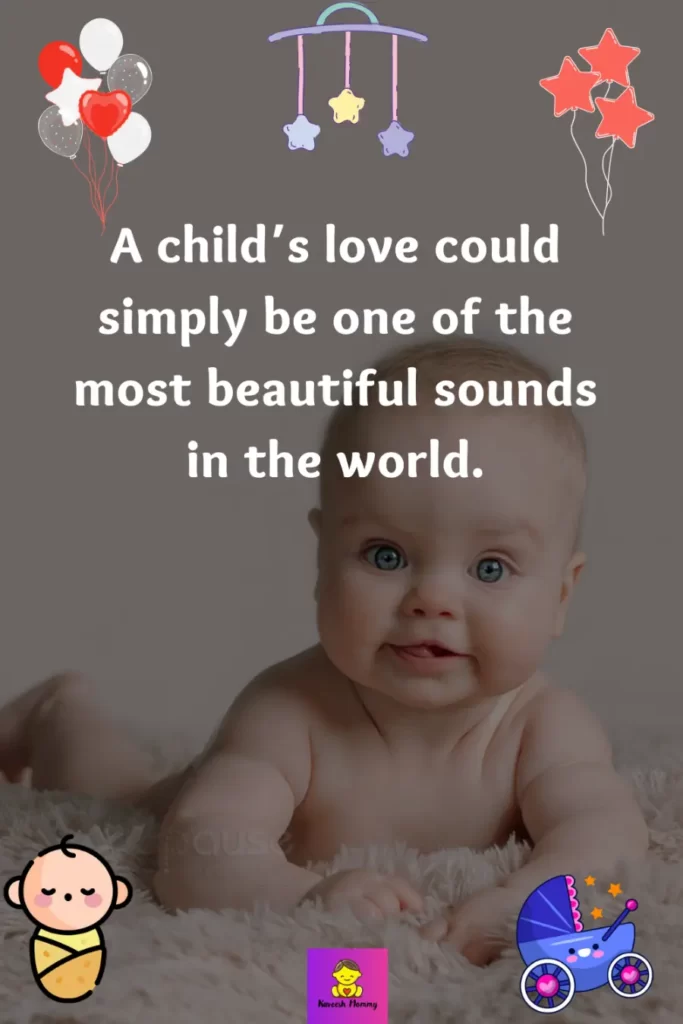 70 Beautiful Mom Love To Baby Boy Quotes and Sayings |