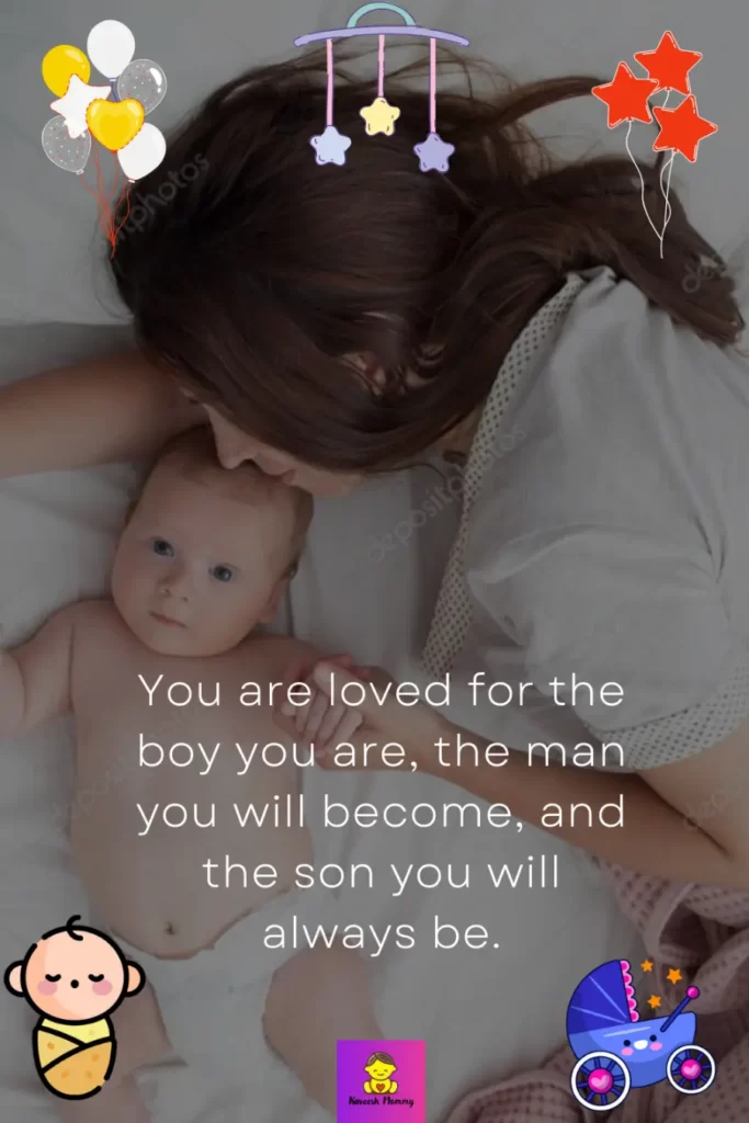 70 Beautiful Mom Love To Baby Boy Quotes And Sayings