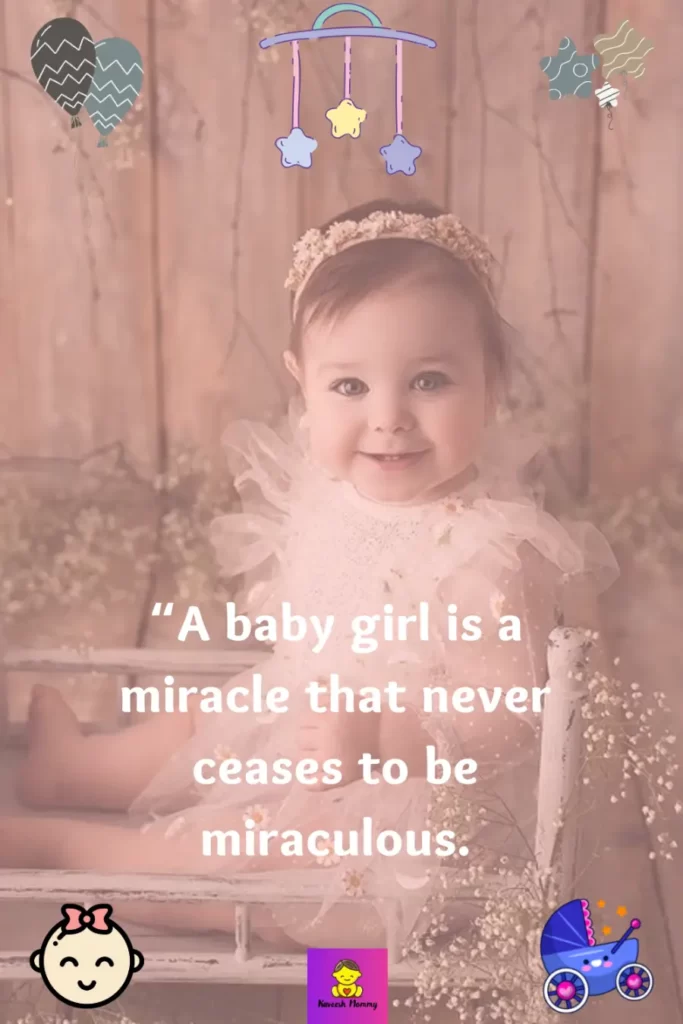 70+New Born Baby Girl Quotes & Saying: Mom will love |