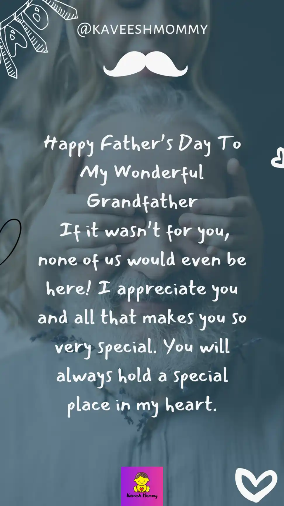 fathers day quotes from granddaughter-KAVEESH MOMMY 