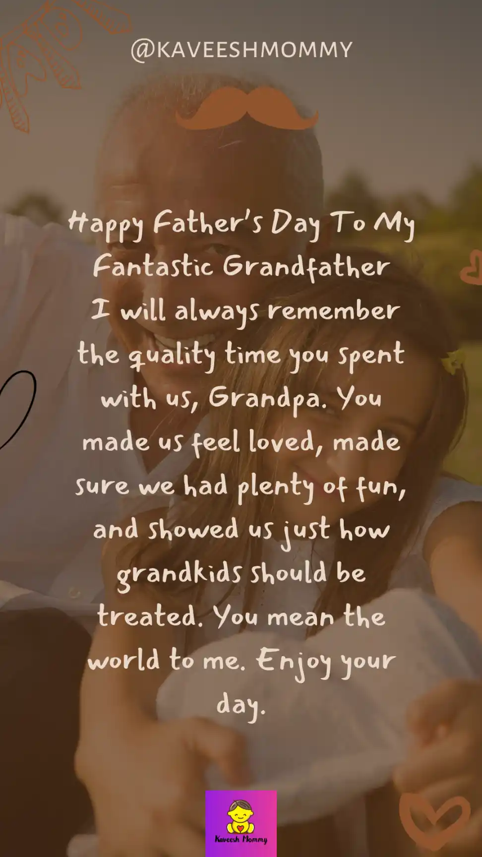 fathers day card messages for grandpa-KAVEESH MOMMY 