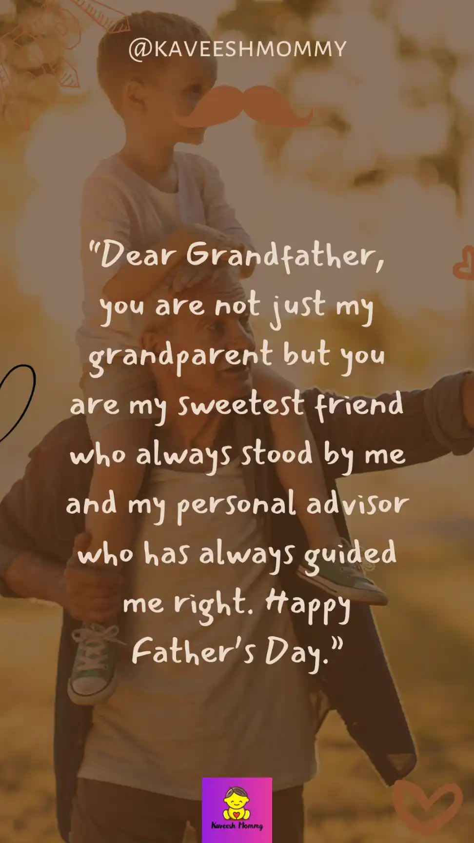 cute fathers day quotes for grandpa-KAVEESH MOMMY 