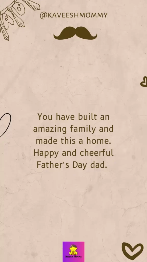 42.	inspirational fathers day messages for father in law