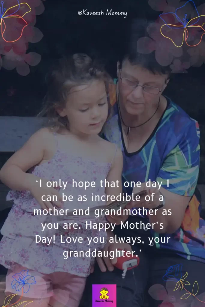 10.	Mother’s Day greetings for a Grandmother  ?