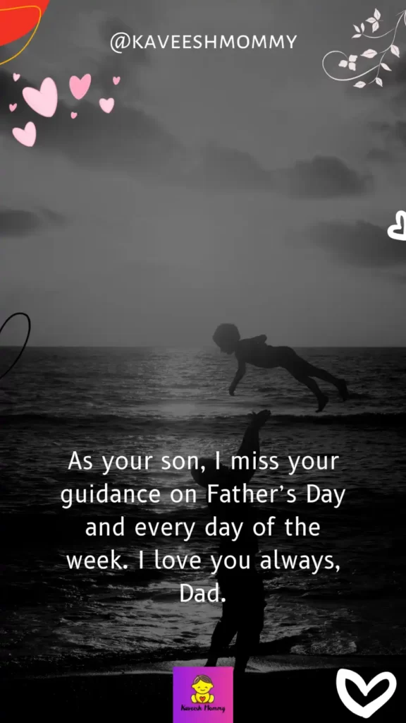 fathers day messages for deceased dads