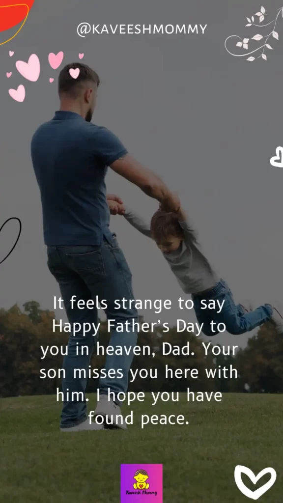 fathers day message for late dad