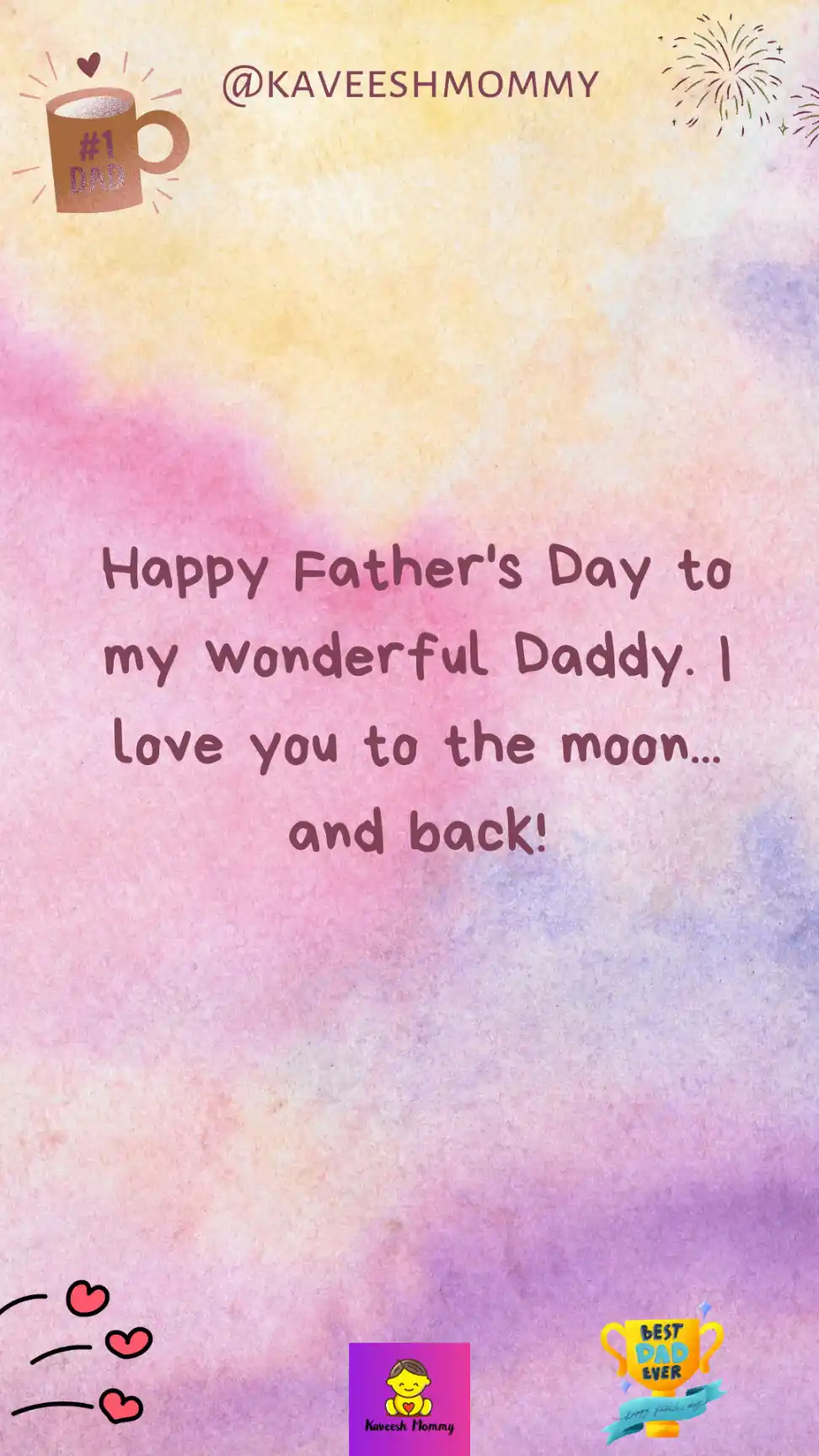 happy father's day big brother-Happy Father's Day to my wonderful Daddy. I love you to the moon... and back!