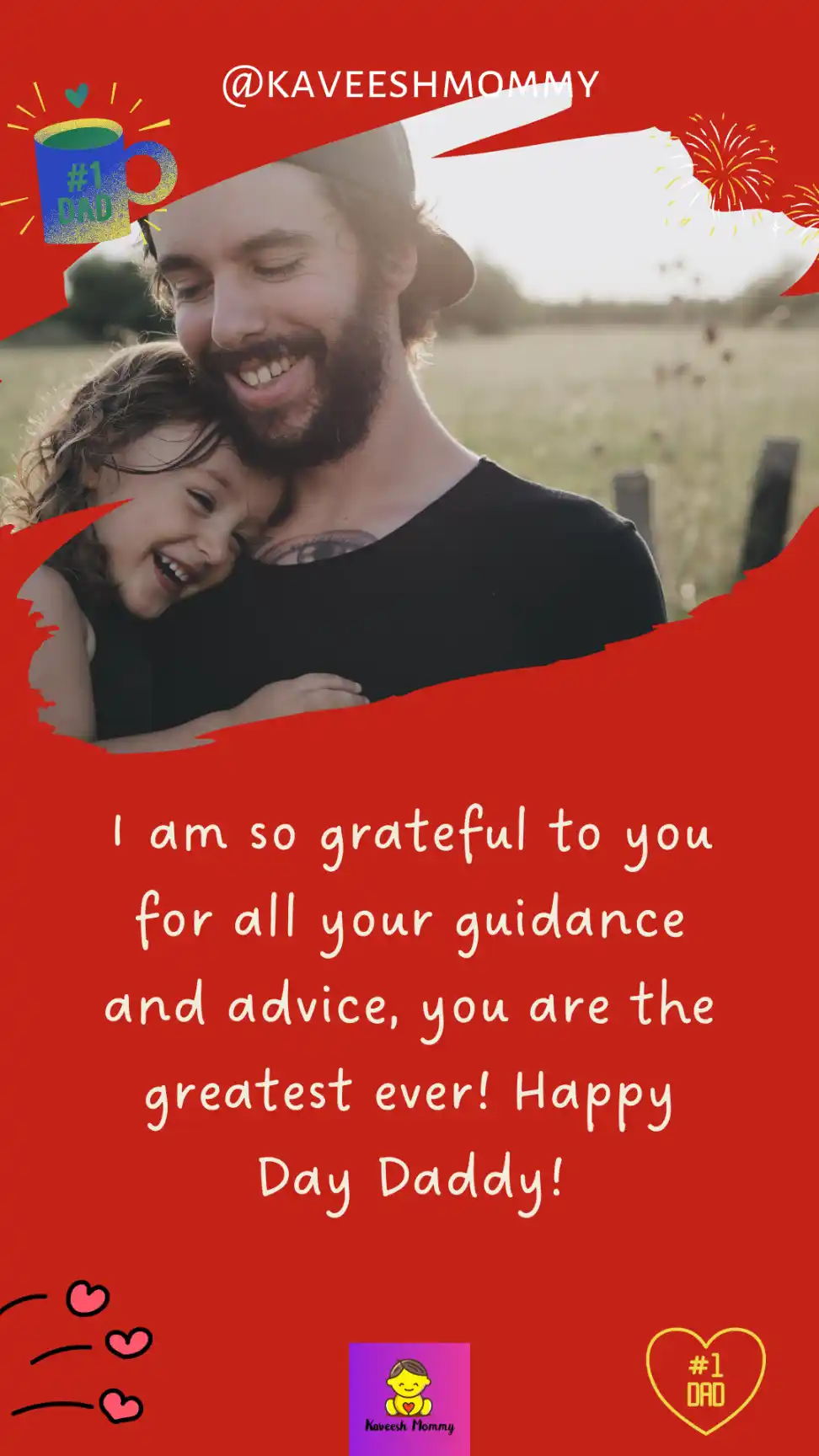 small quotes for fathers day- kaveesh mommy-