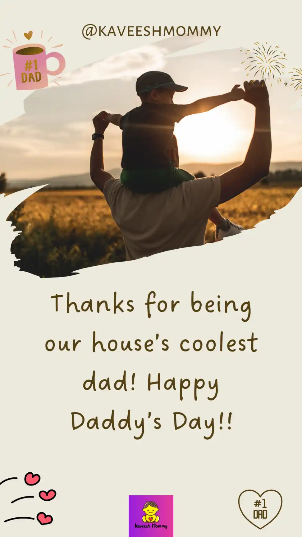 short quotes for father's day from a daughter- kaveesh mommy-