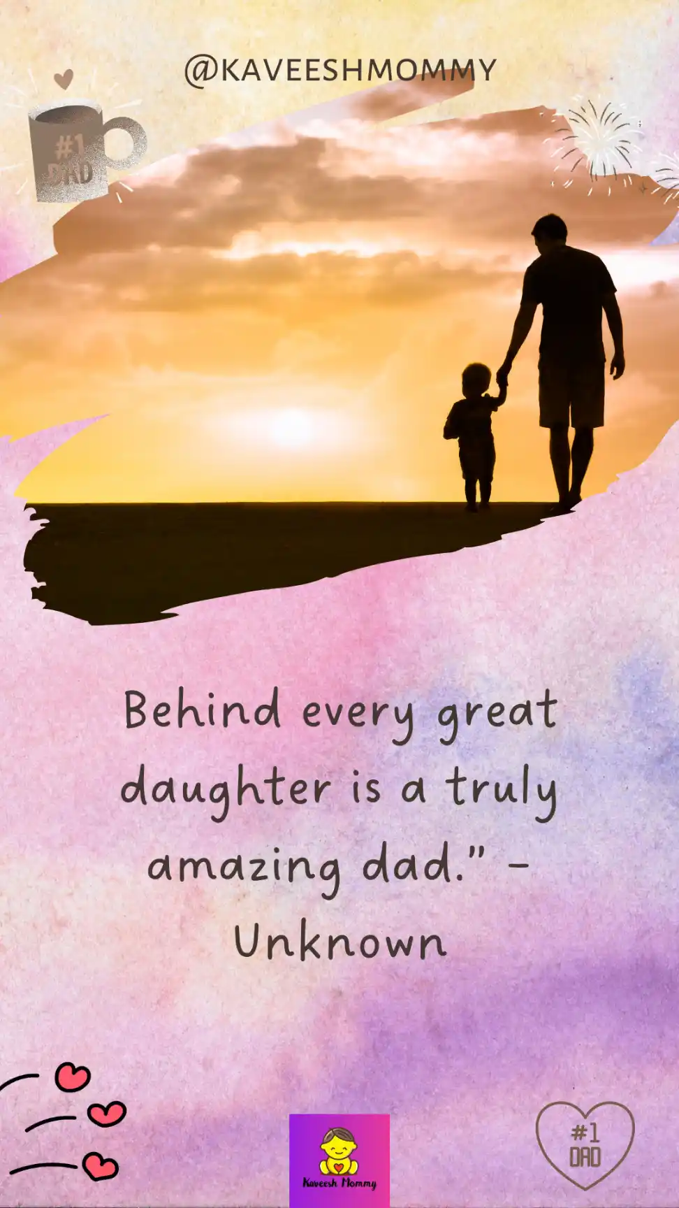 father's day short notes- kaveesh mommy-