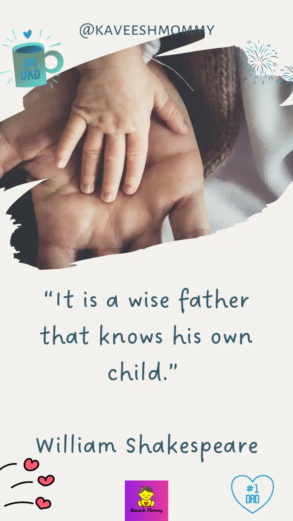 short fathers day quotes from daughter- kaveesh mommy-