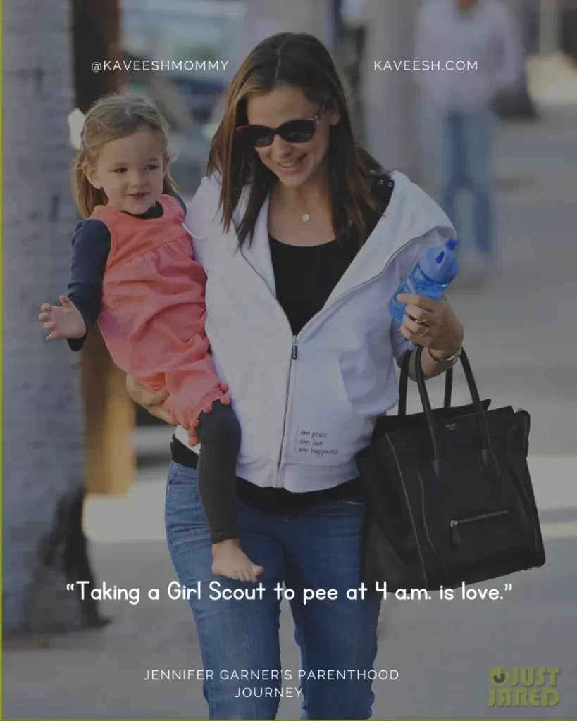 Jennifer Garner - Wisdom from mom