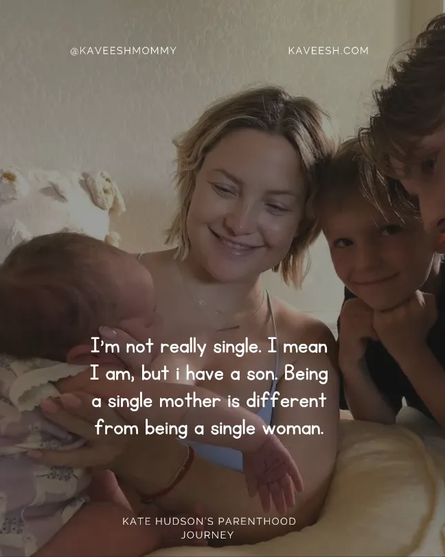 I'm not really single. I mean I am, but i have a son. Being a single mother is different from being a single woman.
