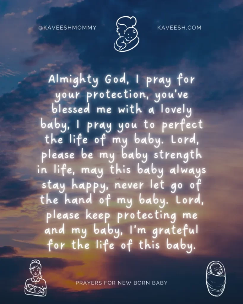 Blessed Prayer For Newborn Baby and Parents 