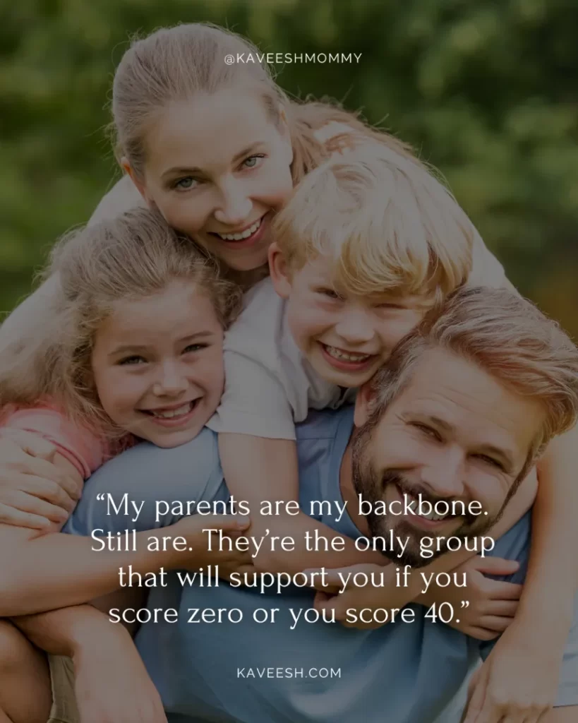 parents love quotes wallpapers-“My parents are my backbone. Still are. They’re the only group that will support you if you score zero or you score 40.” – Kobe Bryant