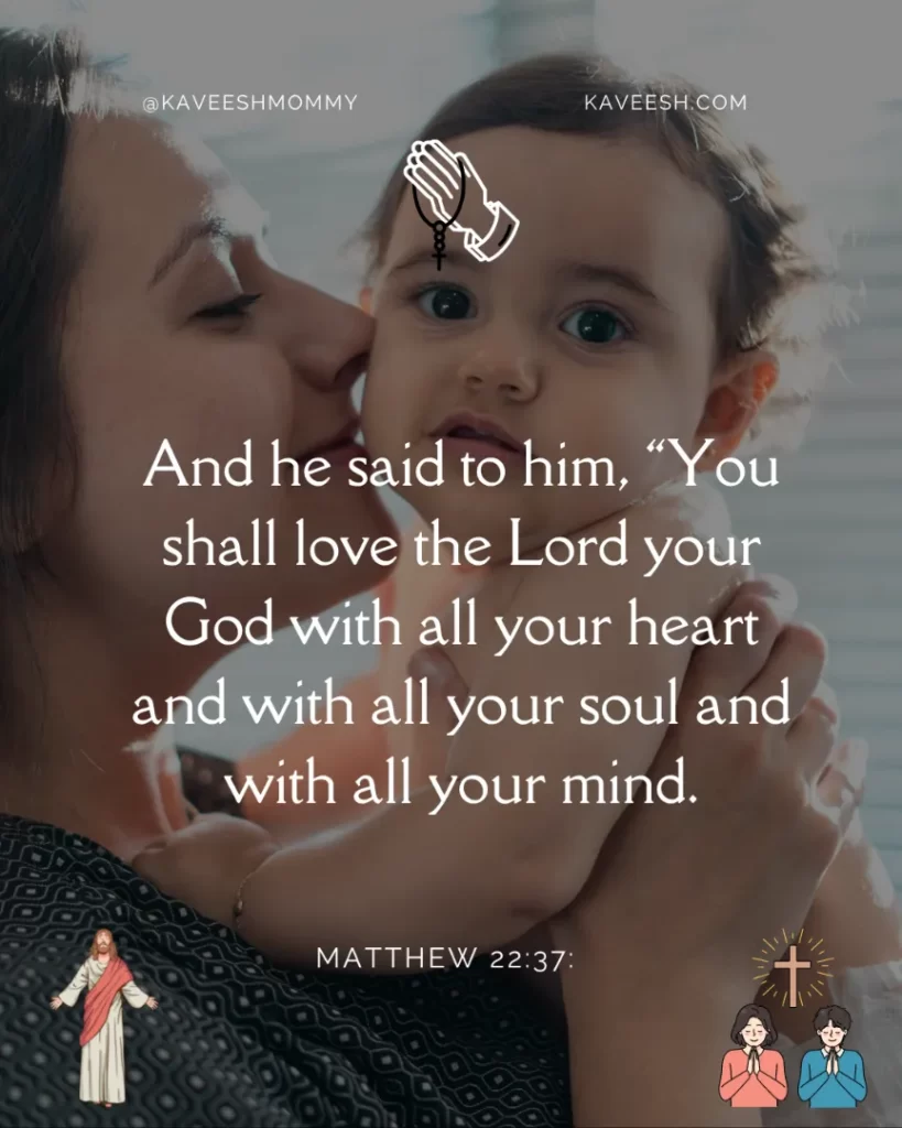 "bible verse about mothers love for son"