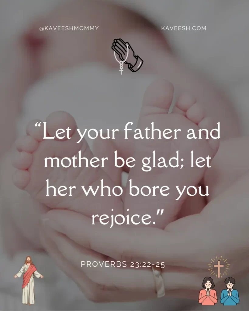 bible quotes on mothers and sons
