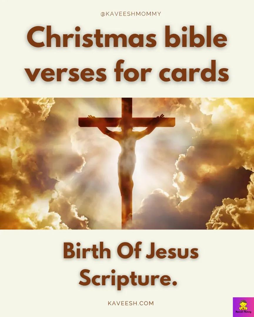 60 Best Christmas Bible Verses “He gave His only Son” - The Thrifty Mom ...