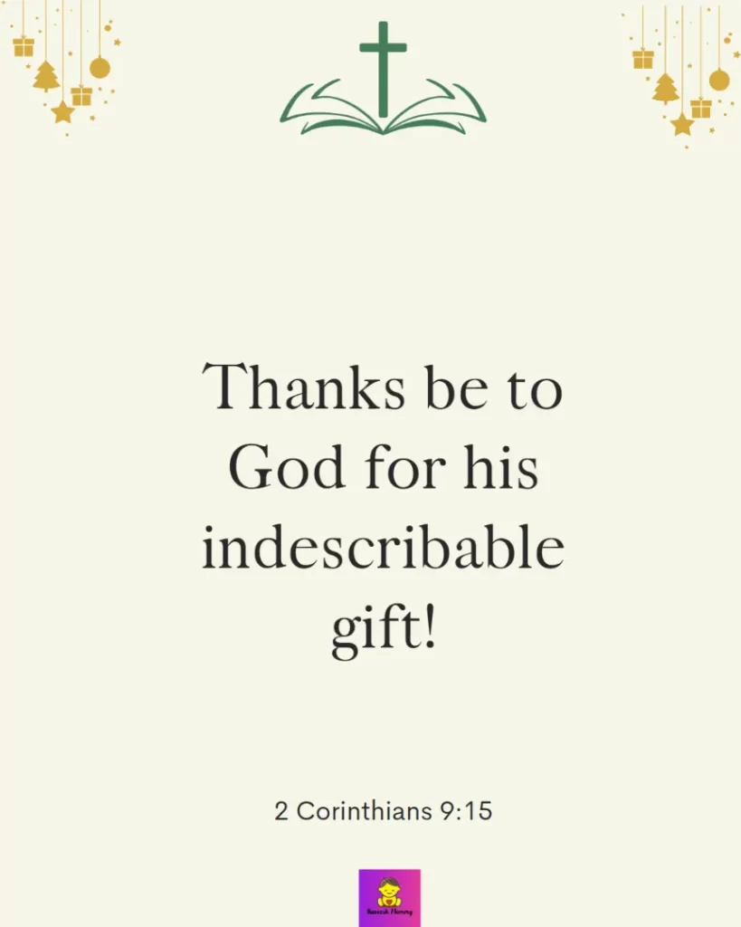 christmas bible verses about love