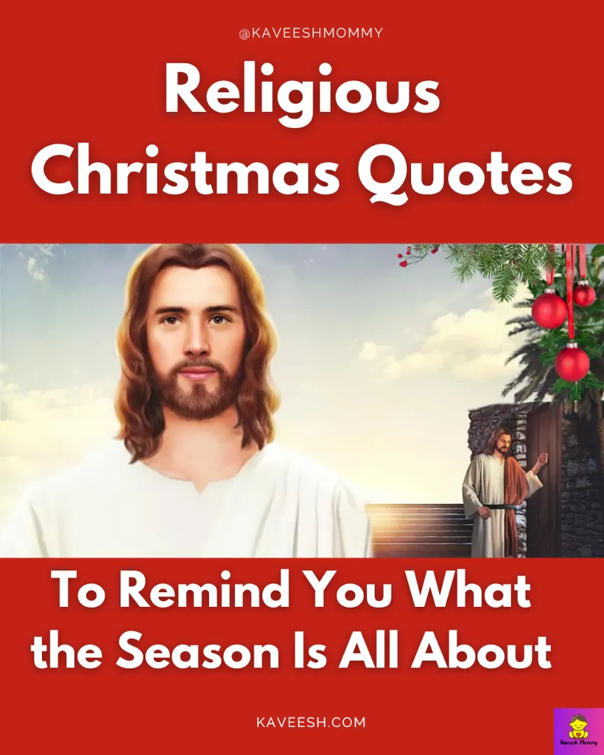 50+ Best Religious Christmas Quotes & Messages - The Thrifty Mom's Corner