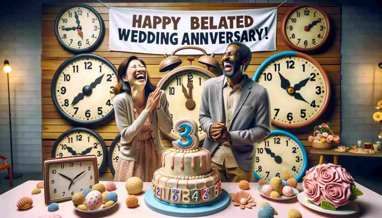 Belated Funny Wedding Anniversary Wishes