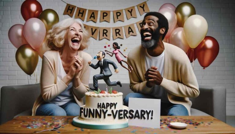 Funny Anniversary Wishes: 100 Hilarious Messages to Spark Joy on Your Special Day 1 Funny Anniversary Wishes