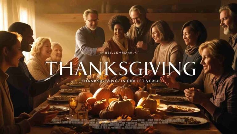 Explore 55 Bible Verses About Thanksgiving and Gratitude -