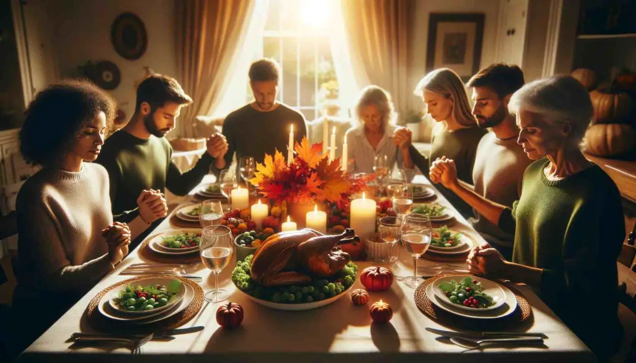 Short Simple Thanksgiving prayer before meal