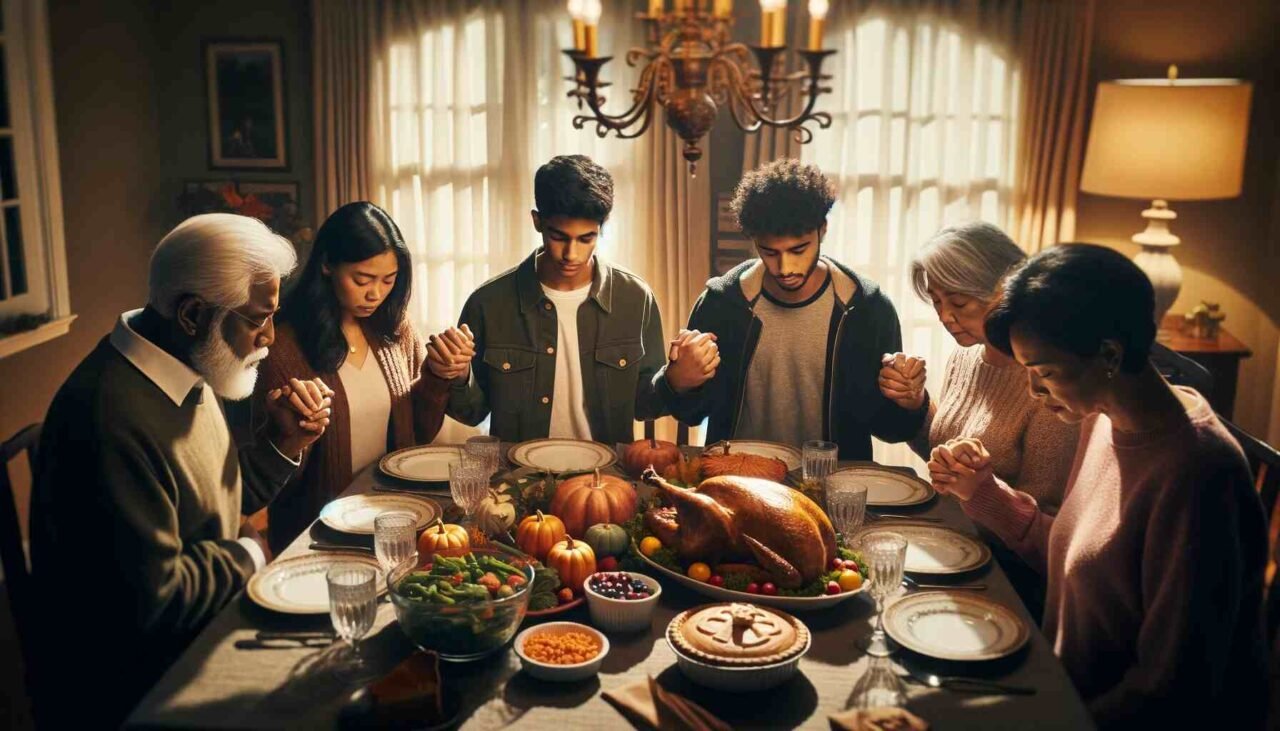 powerful Thanksgiving prayer before meal