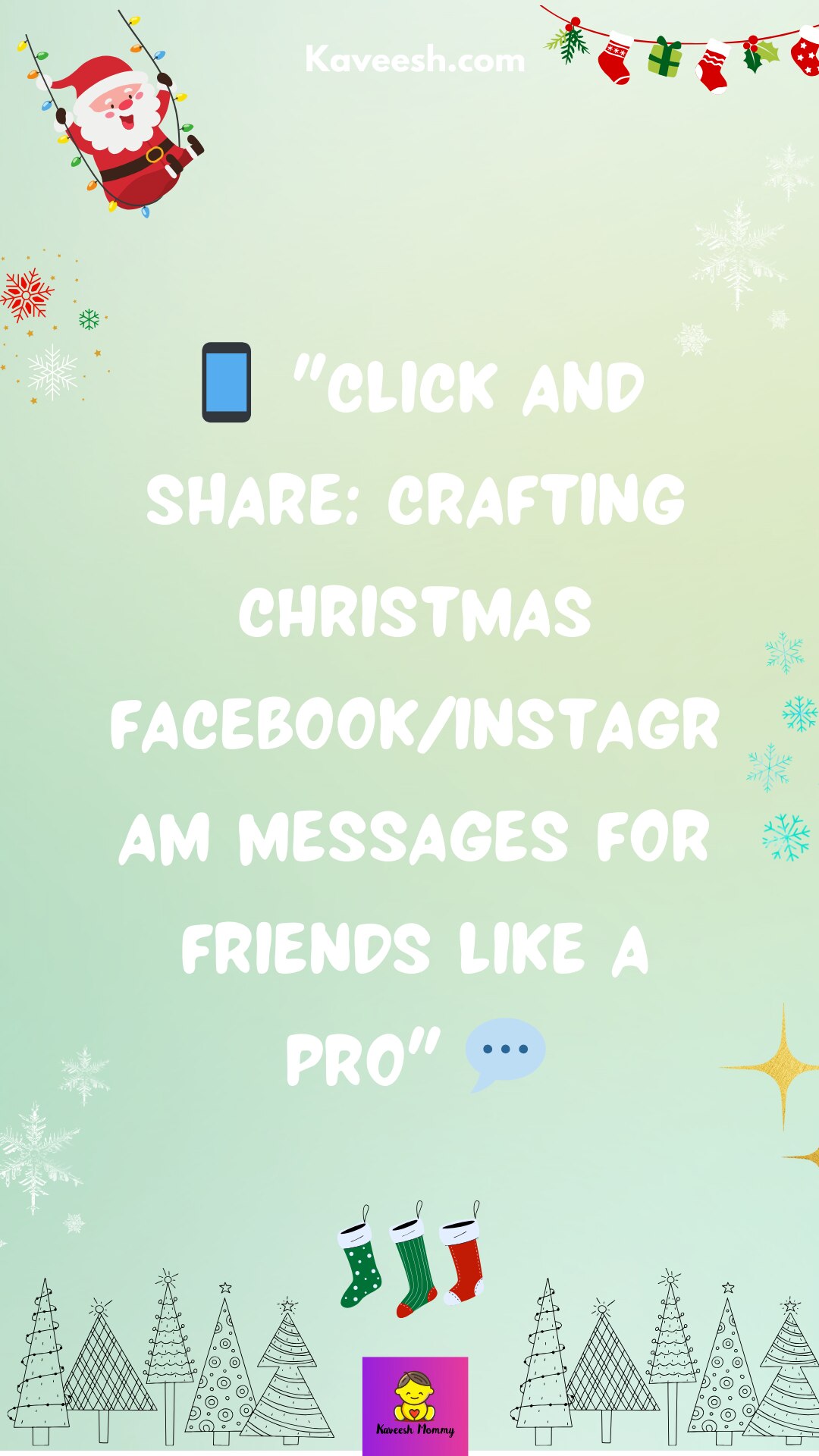 List of Christmas Social media messages for friends