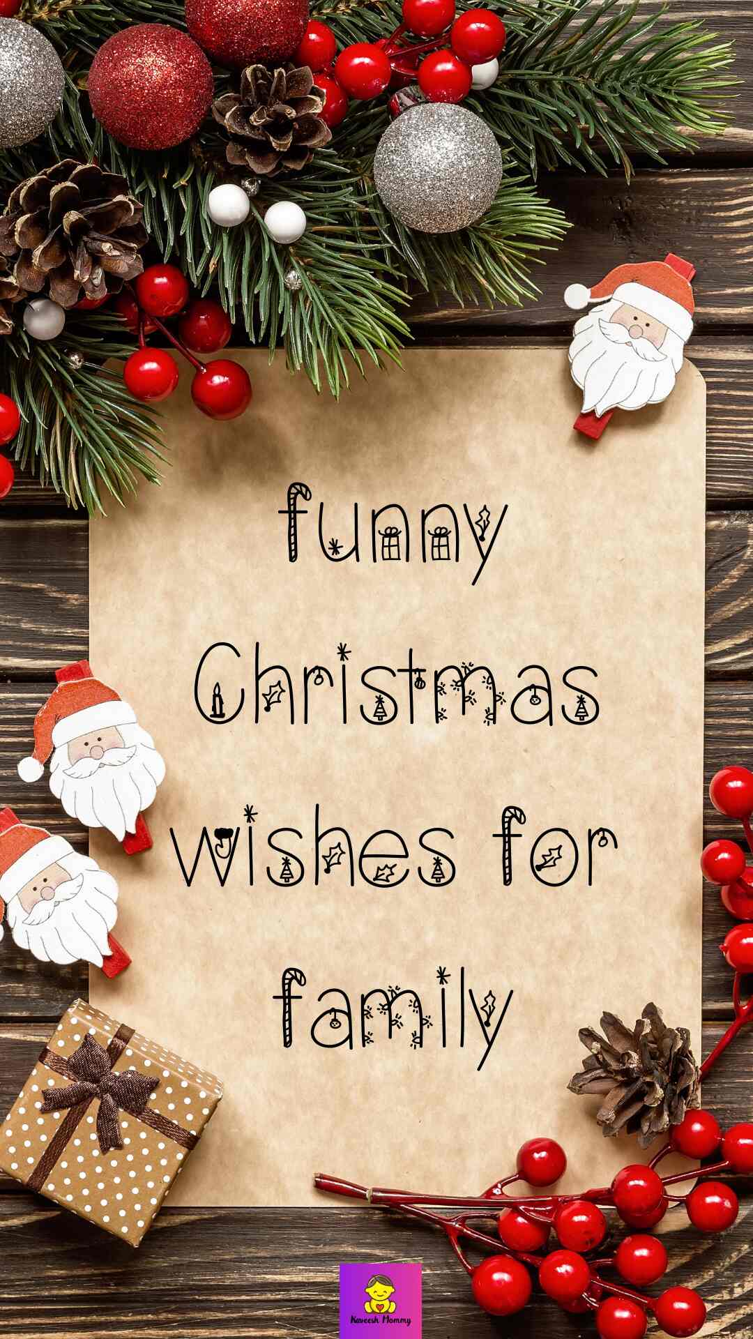 List of "Funny Christmas wishes for family with humor."