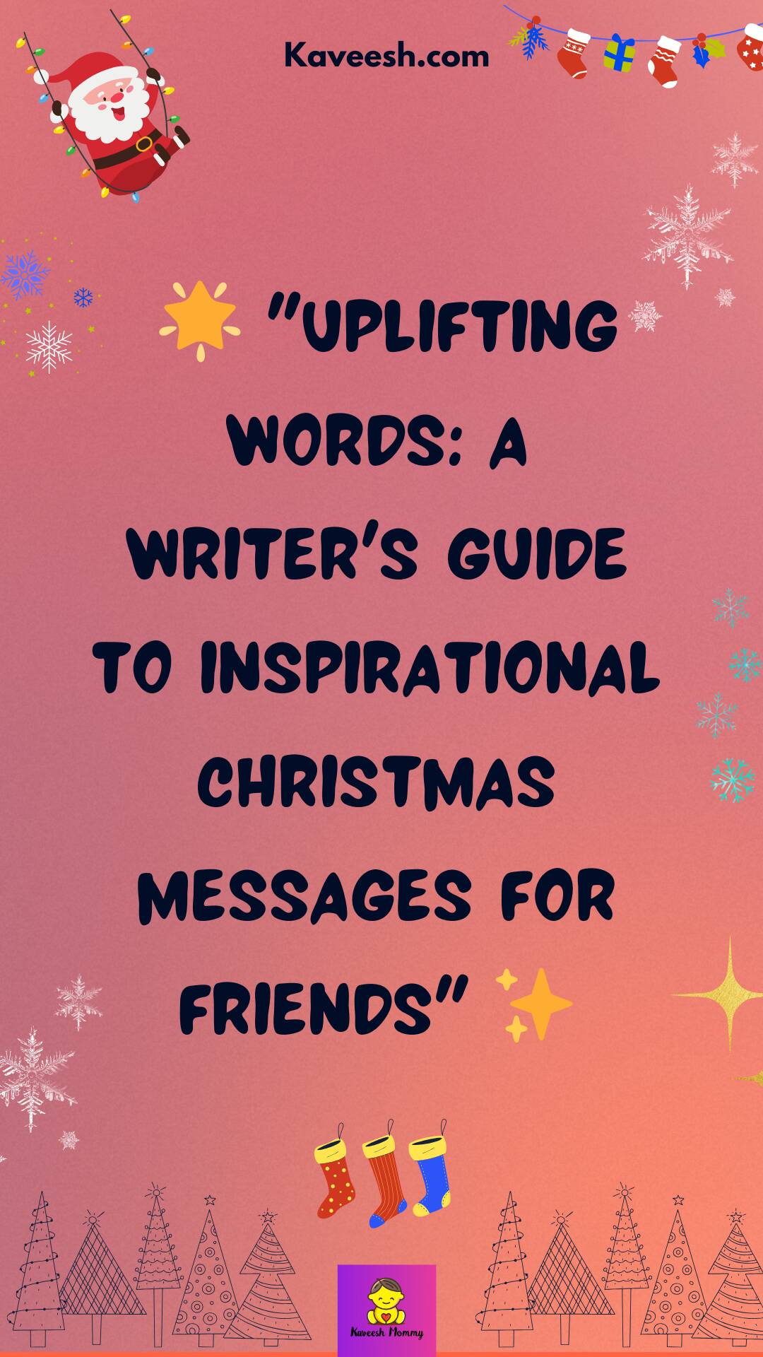 List of inspirational Christmas messages for friends