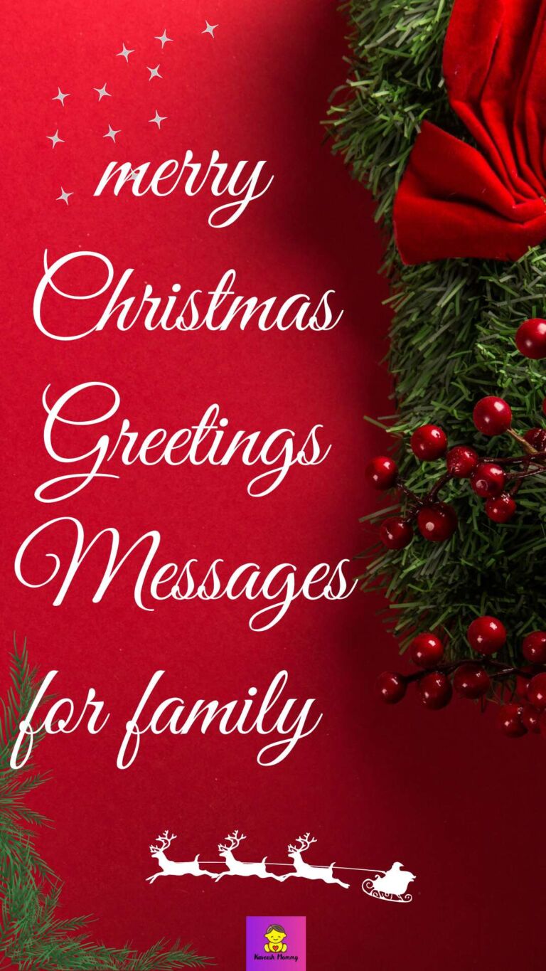 40 Best Heartwarming merry Christmas Greetings Messages for Family ...