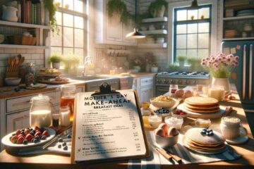 A-photorealistic-photograph-depicting-the-preparation-of-a-Mothers-Day-make-ahead-breakfast_brunch.-The-scene-is-set-in-a-bright-airy-kitchen-during.