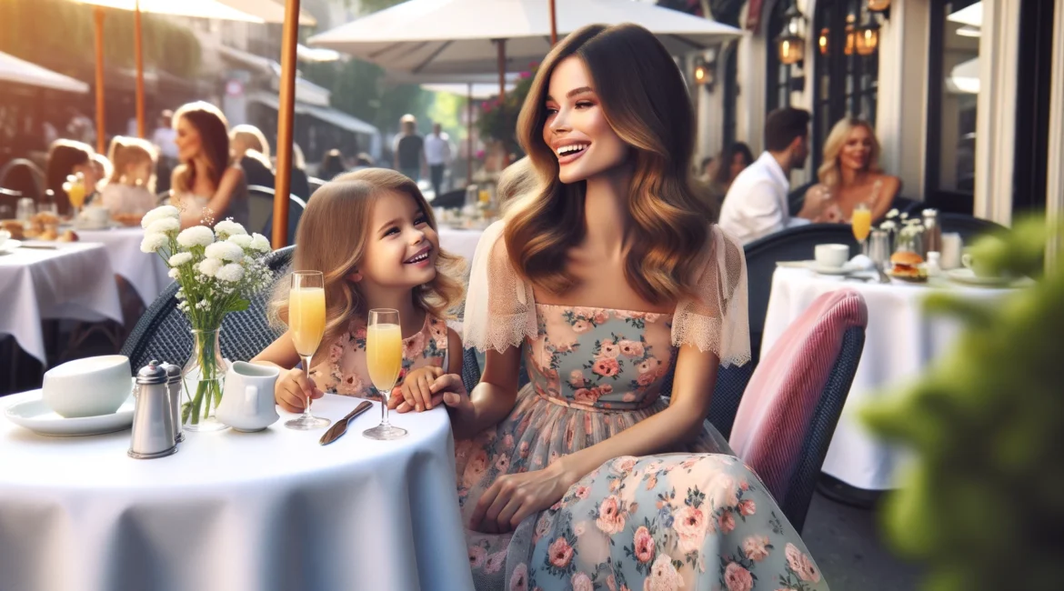 Chic Mother-Daughter Twinning Outfits for a Memorable Mother's Day Brunch