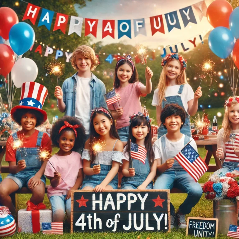 Struggling to Inspire Kids on the 4th of July? Try These Messages! 2 Share these inspiring 4th of July messages to empower kids with a sense of freedom and patriotism. Perfect for celebrating Independence Day!