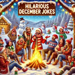 December is stressful. Want to break up the winter blues? Check out these funny December jokes, one-liners, and Christmas jokes—especially great for kids!