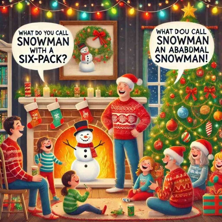 50 Hilarious Christmas Jokes to Lighten Up Your Holiday: Perfect for Kids and Adults!" 3 Christmas can be stressful, but short jokes can help lighten the mood. Whether you need laughs for kids or adults, these Christmas jokes will bring joy to your holiday season!