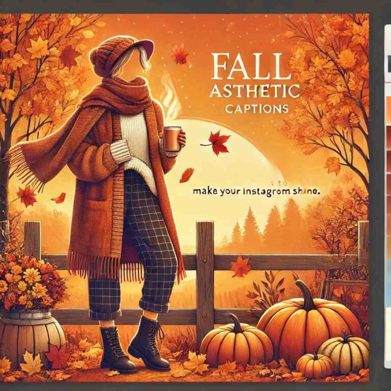 Struggling with captions for your fall photos? Here's a list of easy, aesthetic, and funny fall captions to make your Instagram posts pop!