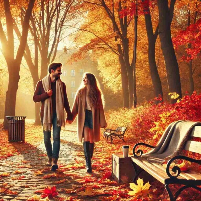 100 Perfect Captions for Your Autumn Love Story" 1 Perfect Captions for Your Autumn Love Story