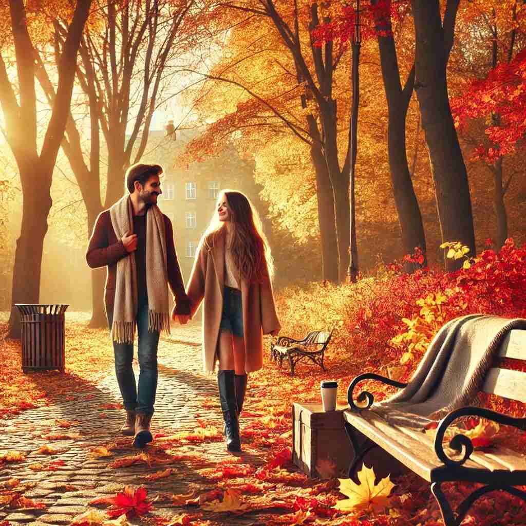 Perfect Captions for Your Autumn Love Story