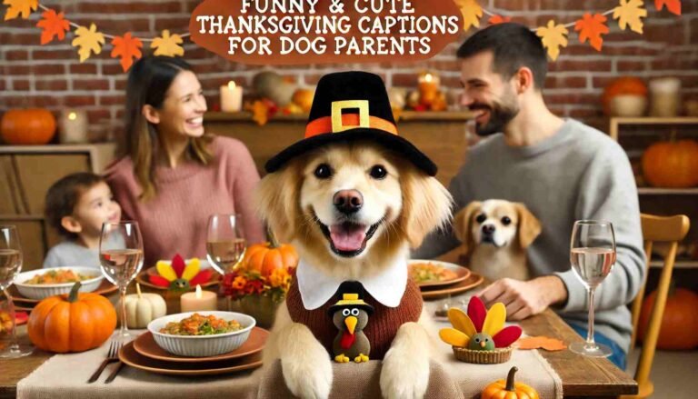 95+Funny & Cute Thanksgiving Captions for Dog Parents 2 95+Funny & Cute Thanksgiving Captions for Dog Parents -