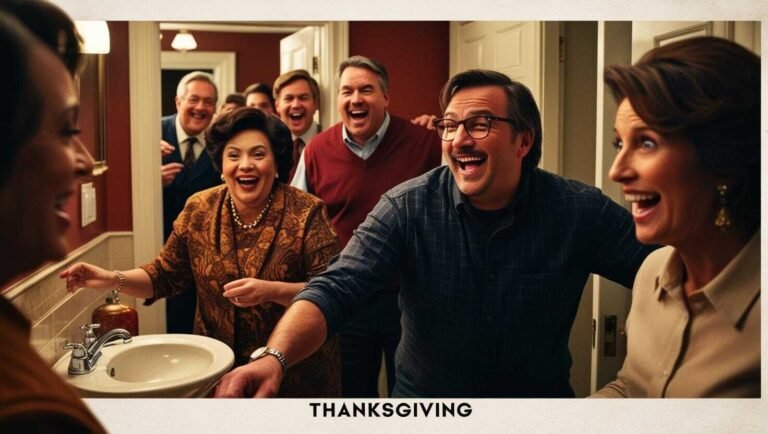 58 Thanksgiving Bathroom Jokes : That’ll Have Everyone Cracking Up -