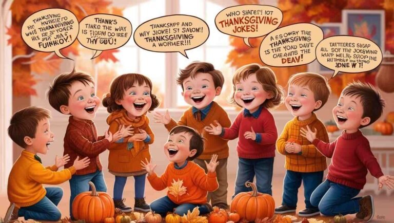 68 Thanksgiving Jokes for Kids To Get the Whole Family Laughing -